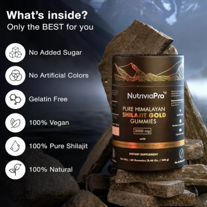 NutriviaPro - Pure Shilajit Gummies™