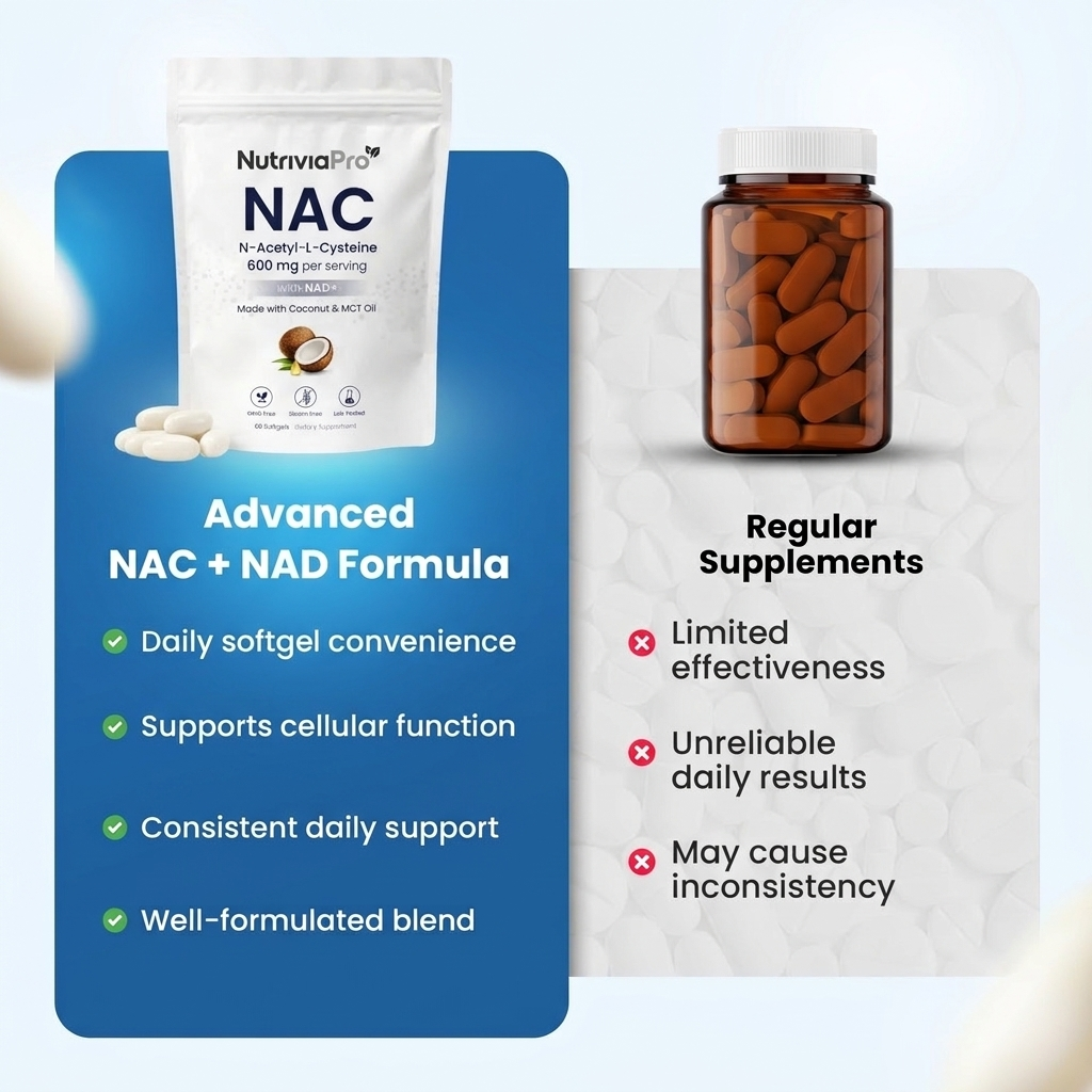 NutriviaPro Body - NAC600 & NAD Daily Complex™
