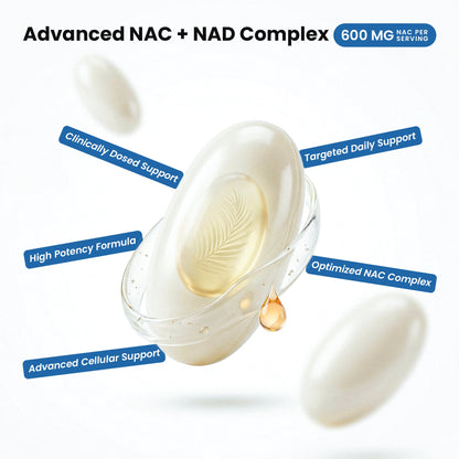 NutriviaPro Body - NAC600 & NAD Daily Complex™