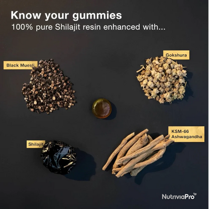 NutriviaPro - Pure Shilajit Gummies™