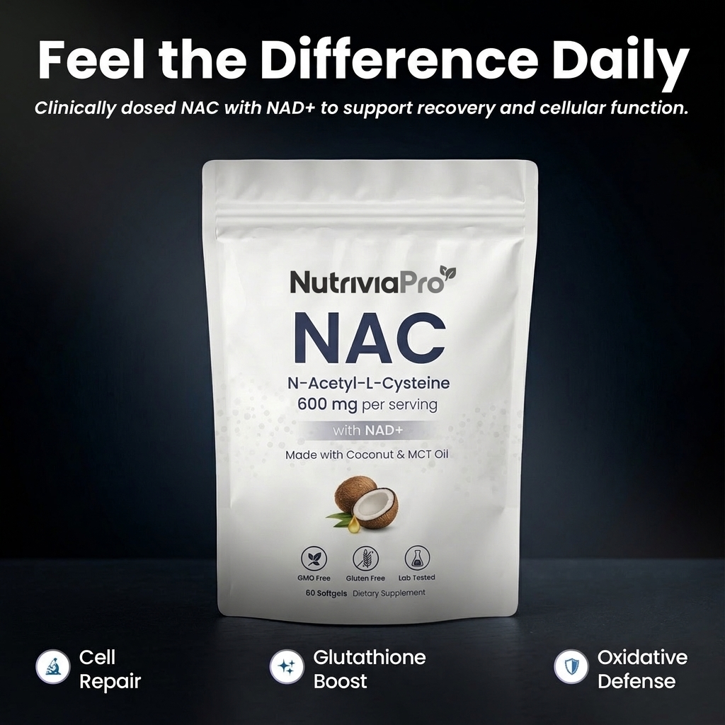 NutriviaPro Body - NAC600 & NAD Daily Complex™
