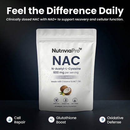 NutriviaPro Body - NAC600 & NAD Daily Complex™