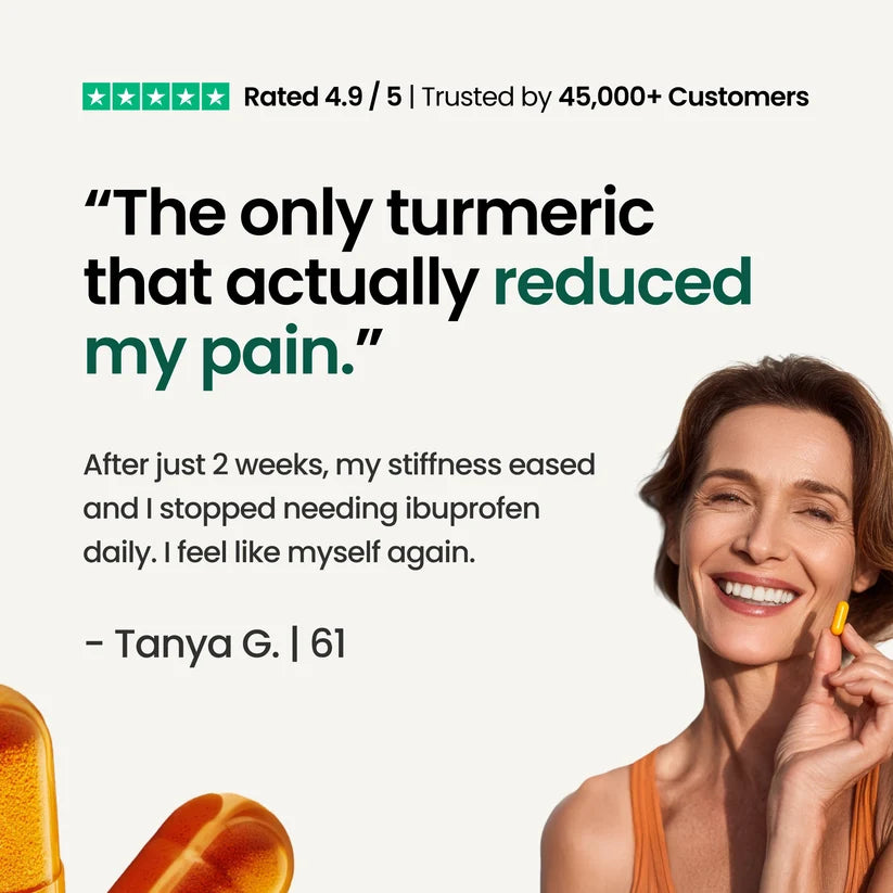 6-In-1 Turmeric Curcumin Capsules