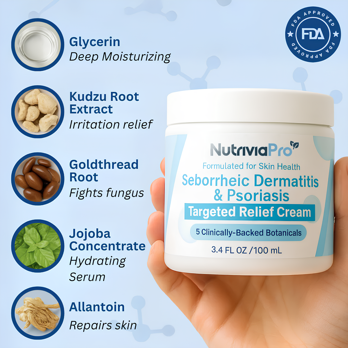NutriviaPro - Beard Recovery Cream®