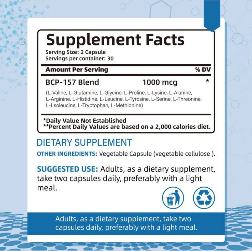 NutriviaPro Body - Protection Compound (BPC-157) NutriviaPro Body - Protection Compound (BPC-157)