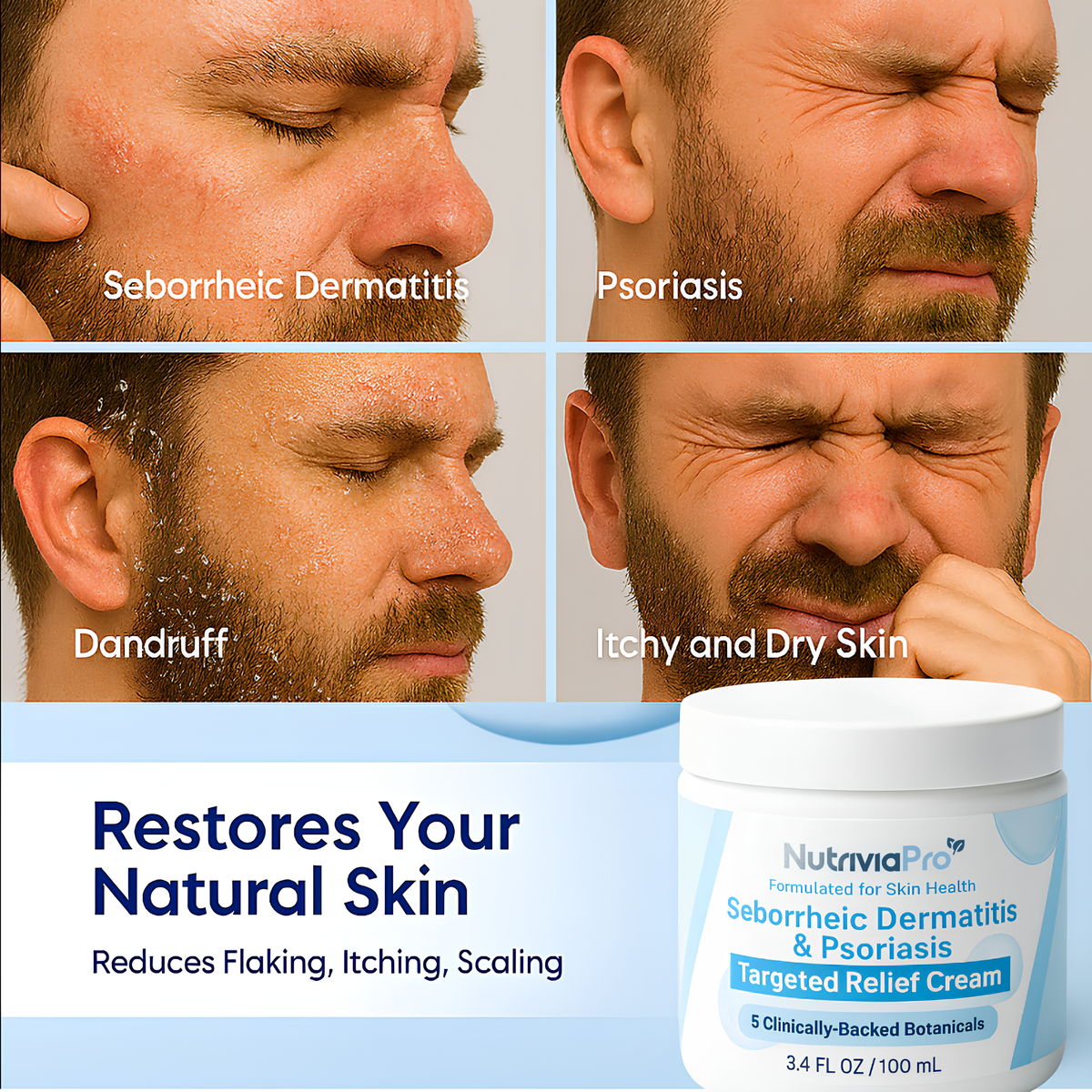 NutriviaPro - Beard Recovery Cream®