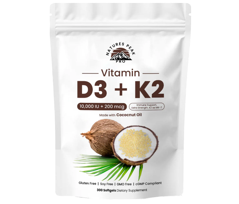 D3 + K2 (MK7) with Coconut Oil