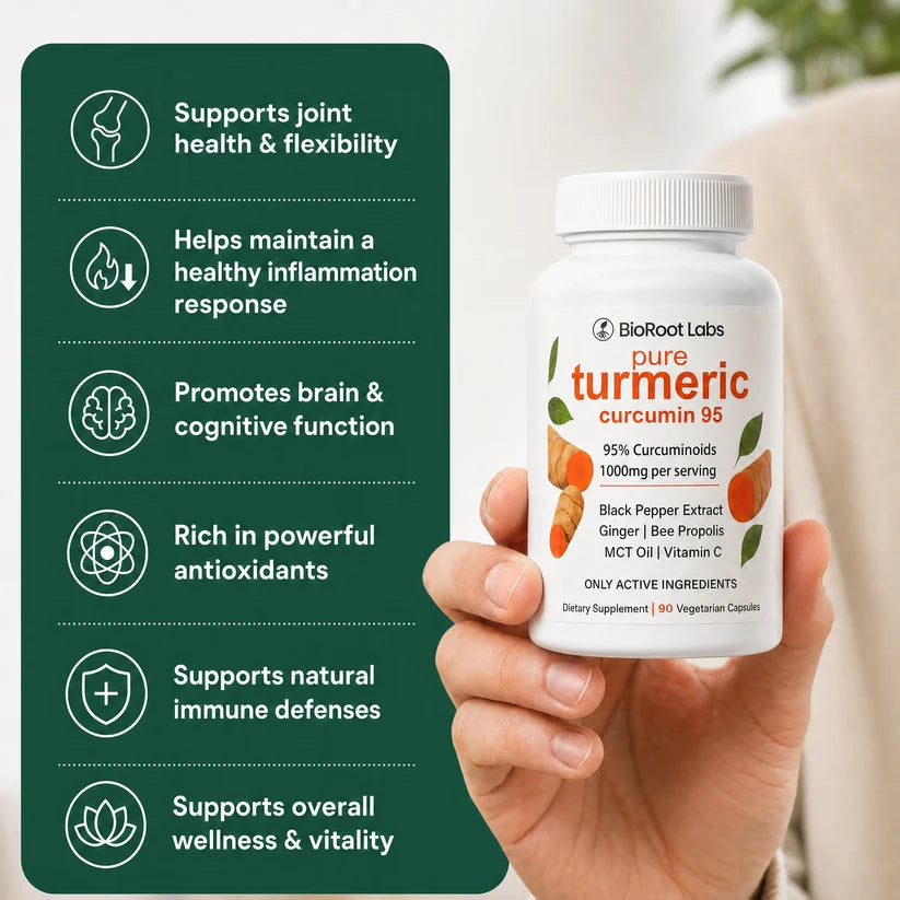 6-In-1 Turmeric Curcumin Capsules